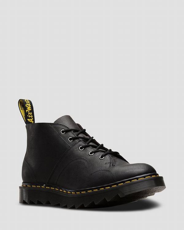 Dr Martens Dámské Kotníkové Boty Church Ripple Sole Černé, CZ-421805